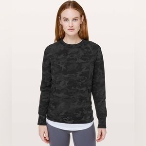 Lululemon Scuba Crew Incognito Camo Multi Grey